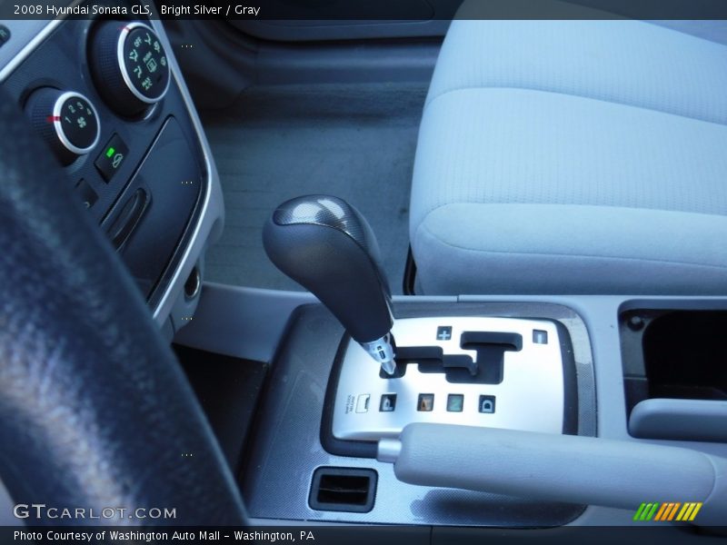 Bright Silver / Gray 2008 Hyundai Sonata GLS