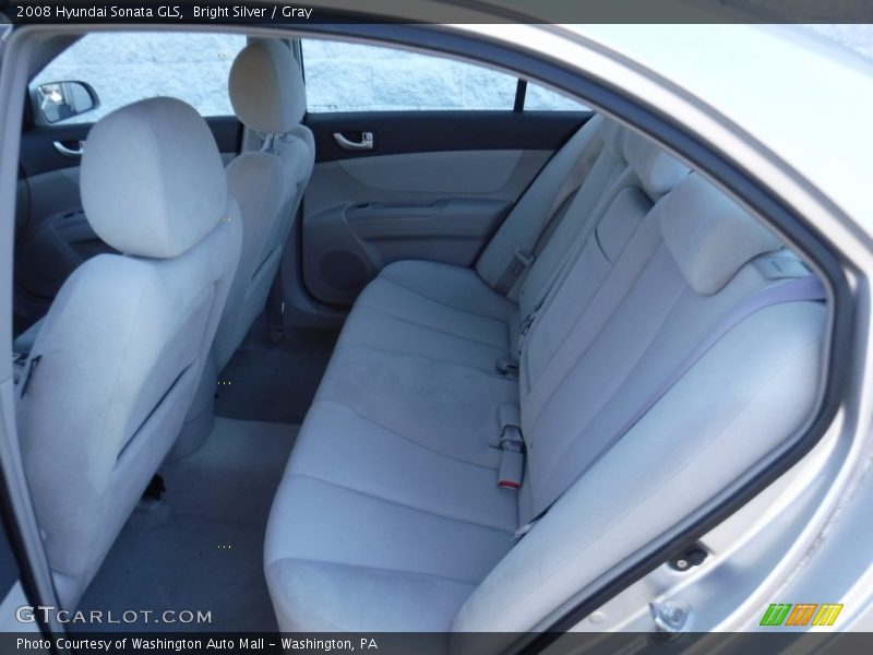Bright Silver / Gray 2008 Hyundai Sonata GLS