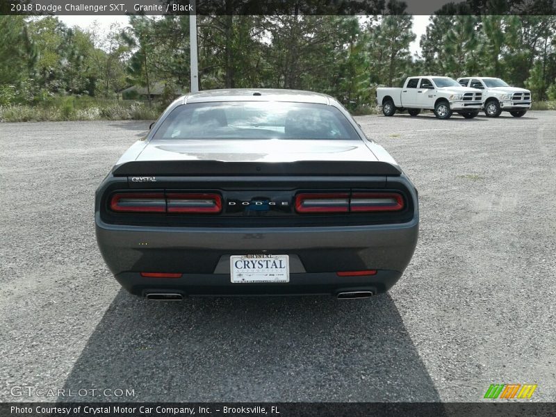 Granite / Black 2018 Dodge Challenger SXT