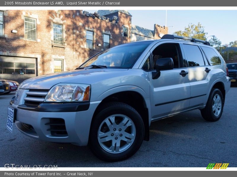 Liquid Silver Metallic / Charcoal 2005 Mitsubishi Endeavor LS AWD