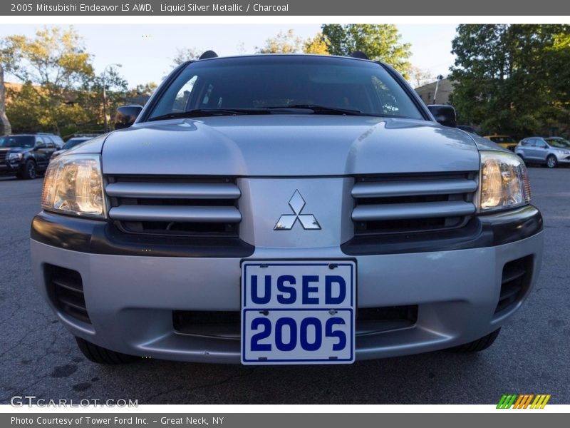Liquid Silver Metallic / Charcoal 2005 Mitsubishi Endeavor LS AWD