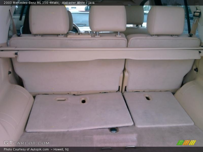 Alabaster White / Java 2003 Mercedes-Benz ML 350 4Matic
