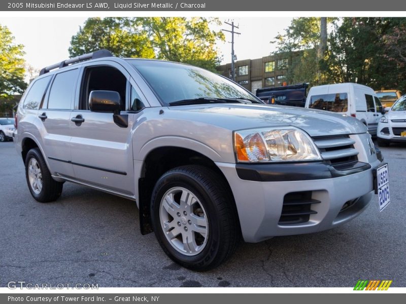 Liquid Silver Metallic / Charcoal 2005 Mitsubishi Endeavor LS AWD