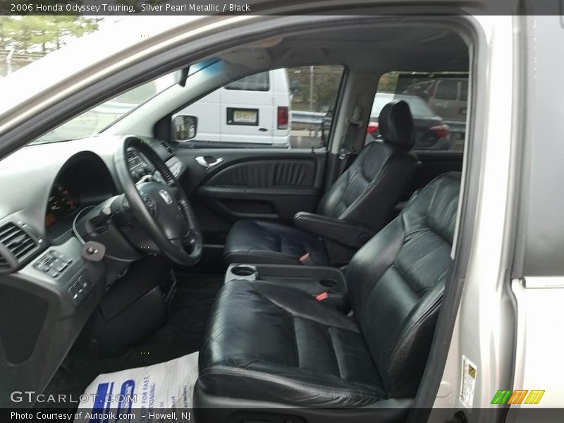 Silver Pearl Metallic / Black 2006 Honda Odyssey Touring