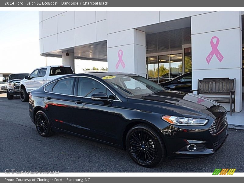 Dark Side / Charcoal Black 2014 Ford Fusion SE EcoBoost