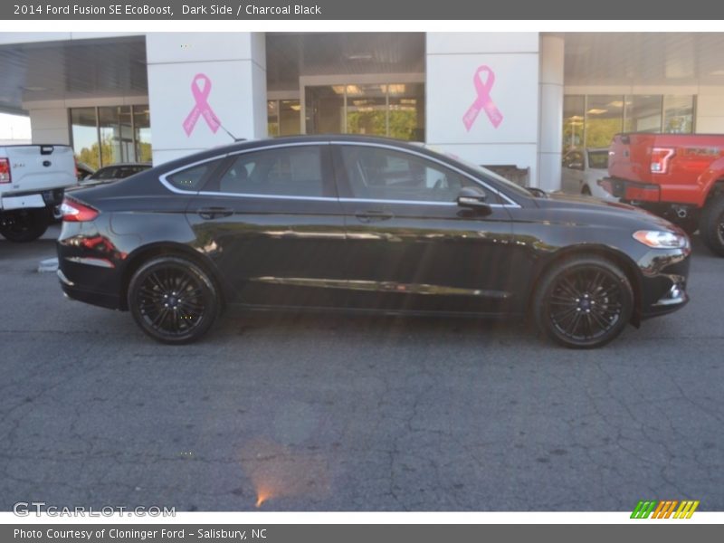 Dark Side / Charcoal Black 2014 Ford Fusion SE EcoBoost