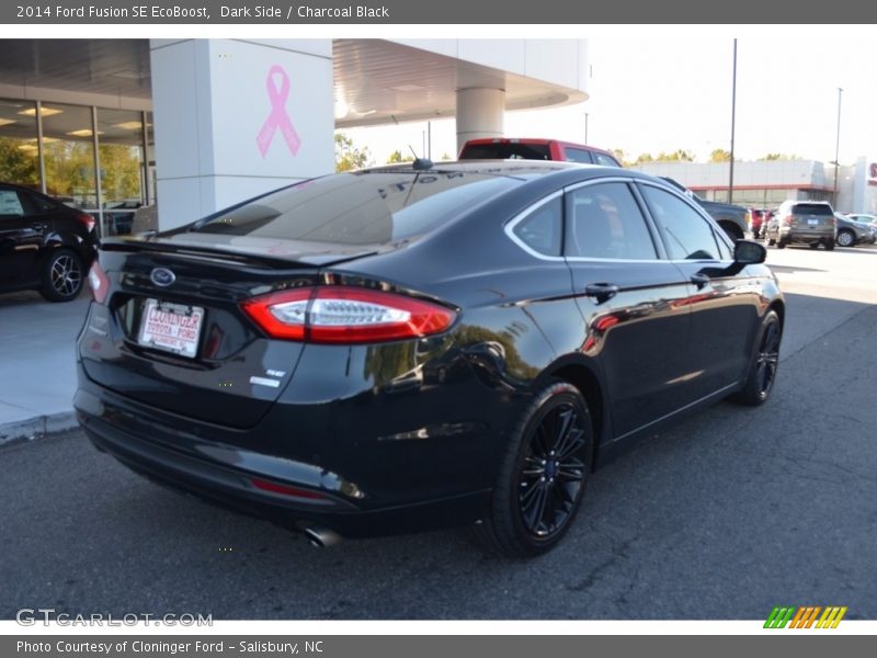 Dark Side / Charcoal Black 2014 Ford Fusion SE EcoBoost