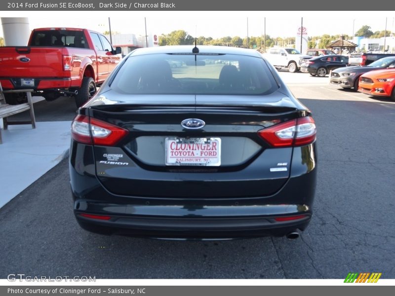 Dark Side / Charcoal Black 2014 Ford Fusion SE EcoBoost
