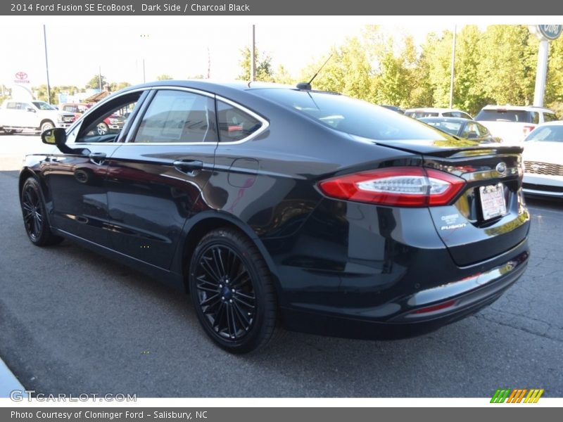 Dark Side / Charcoal Black 2014 Ford Fusion SE EcoBoost
