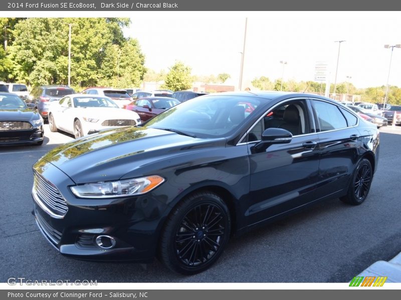 Dark Side / Charcoal Black 2014 Ford Fusion SE EcoBoost