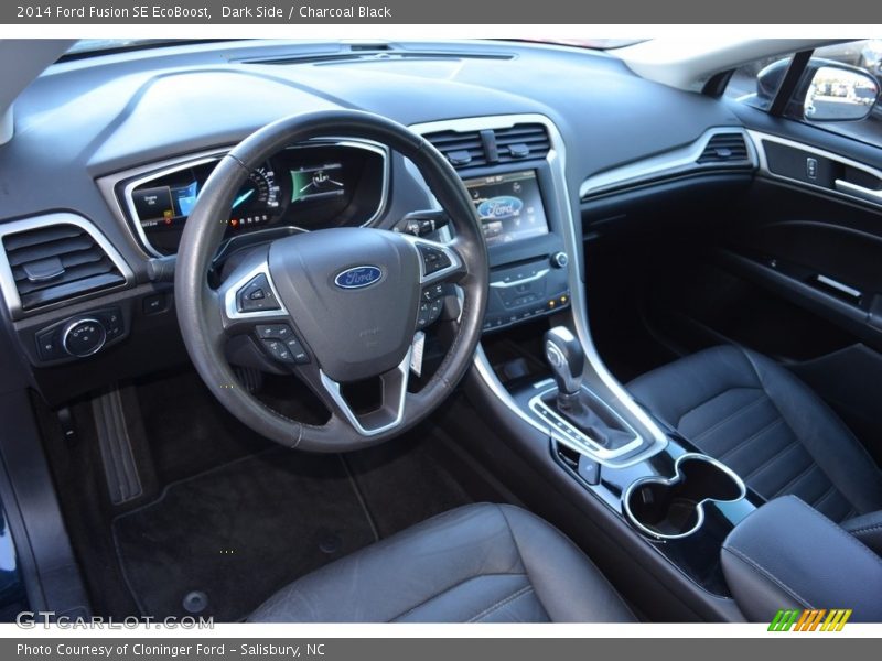 Dark Side / Charcoal Black 2014 Ford Fusion SE EcoBoost