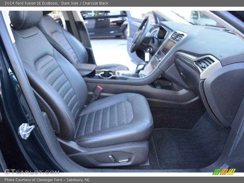 Dark Side / Charcoal Black 2014 Ford Fusion SE EcoBoost