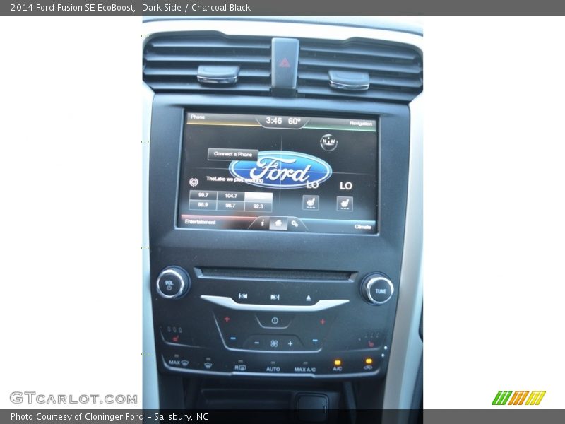 Dark Side / Charcoal Black 2014 Ford Fusion SE EcoBoost