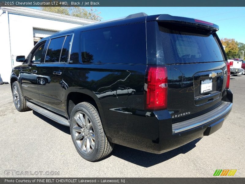 Black / Jet Black 2015 Chevrolet Suburban LTZ 4WD