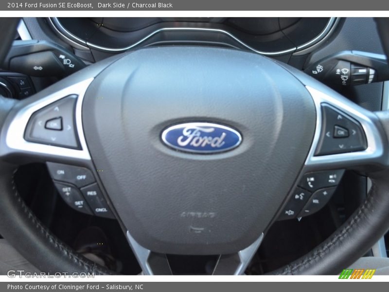 Dark Side / Charcoal Black 2014 Ford Fusion SE EcoBoost