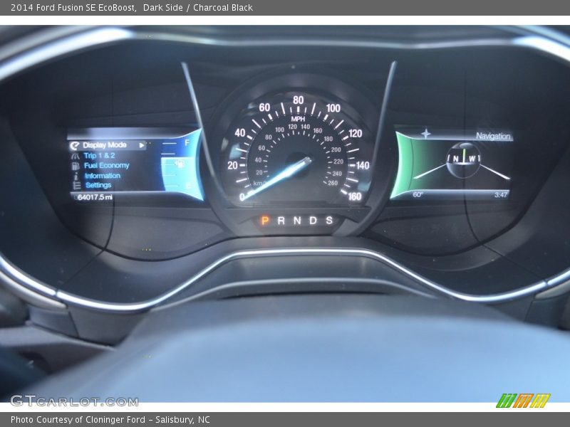 Dark Side / Charcoal Black 2014 Ford Fusion SE EcoBoost