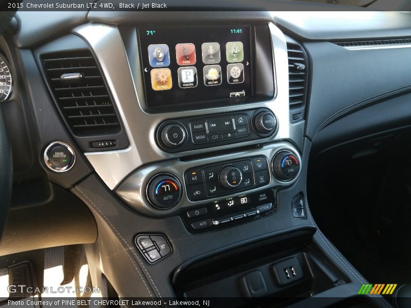 Black / Jet Black 2015 Chevrolet Suburban LTZ 4WD