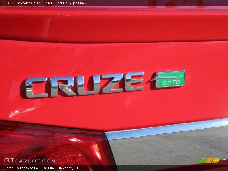 Red Hot / Jet Black 2014 Chevrolet Cruze Diesel