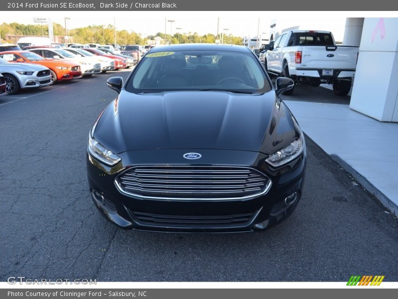 Dark Side / Charcoal Black 2014 Ford Fusion SE EcoBoost