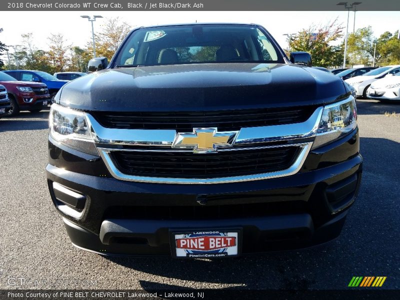 Black / Jet Black/Dark Ash 2018 Chevrolet Colorado WT Crew Cab