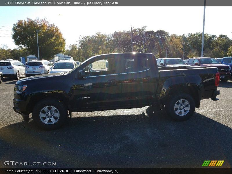Black / Jet Black/Dark Ash 2018 Chevrolet Colorado WT Crew Cab