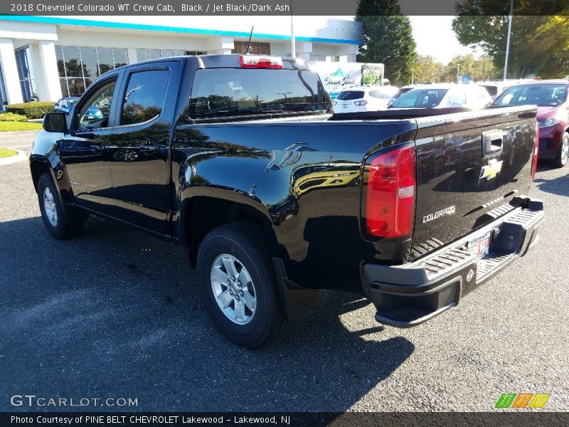 Black / Jet Black/Dark Ash 2018 Chevrolet Colorado WT Crew Cab