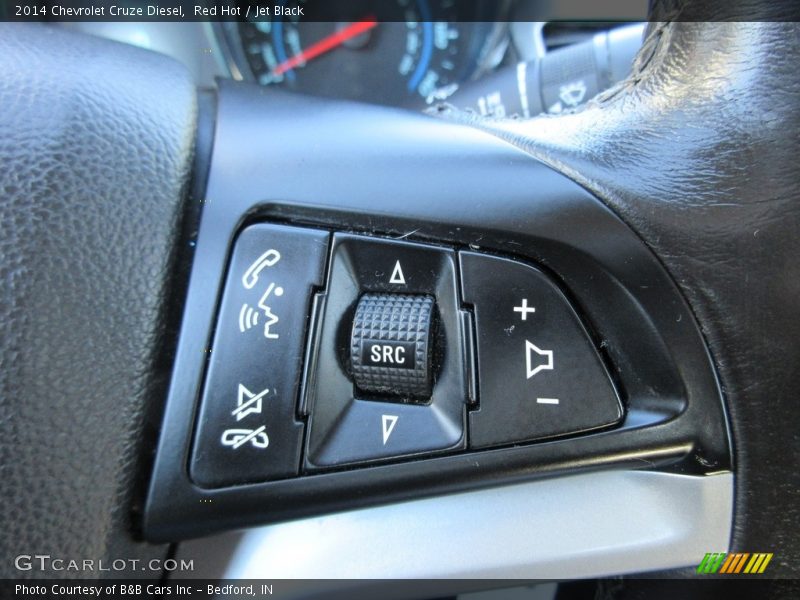 Red Hot / Jet Black 2014 Chevrolet Cruze Diesel
