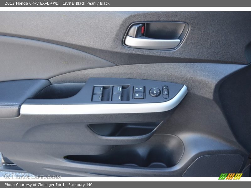 Crystal Black Pearl / Black 2012 Honda CR-V EX-L 4WD