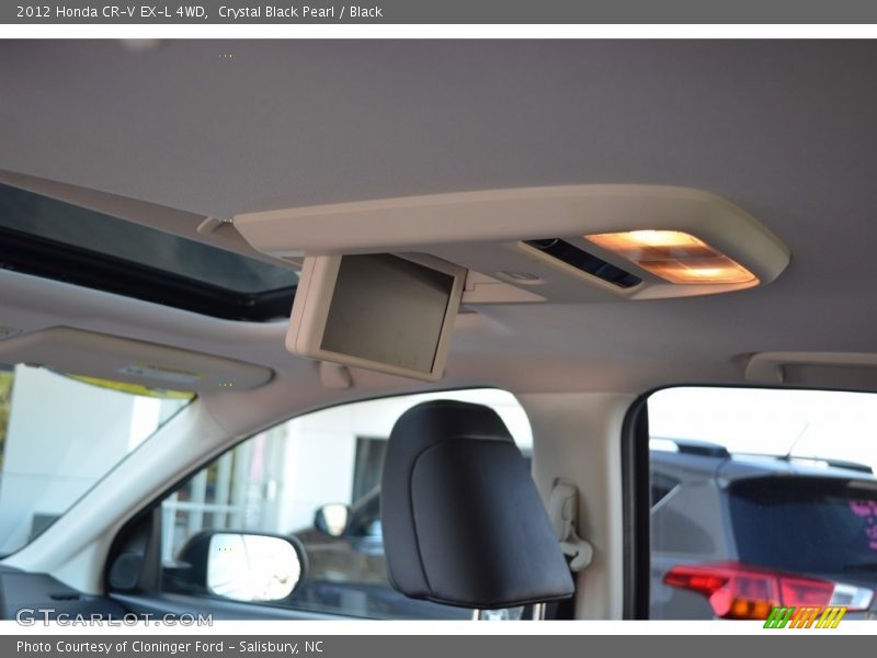Crystal Black Pearl / Black 2012 Honda CR-V EX-L 4WD