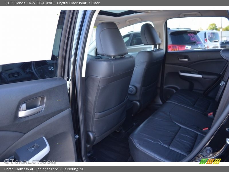 Crystal Black Pearl / Black 2012 Honda CR-V EX-L 4WD
