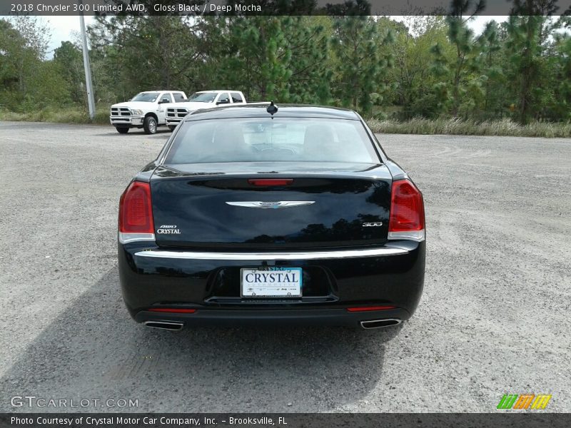 Gloss Black / Deep Mocha 2018 Chrysler 300 Limited AWD