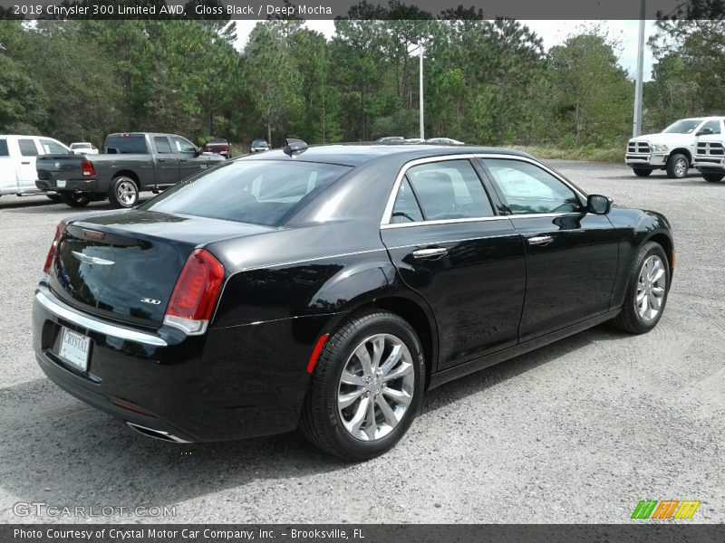 Gloss Black / Deep Mocha 2018 Chrysler 300 Limited AWD