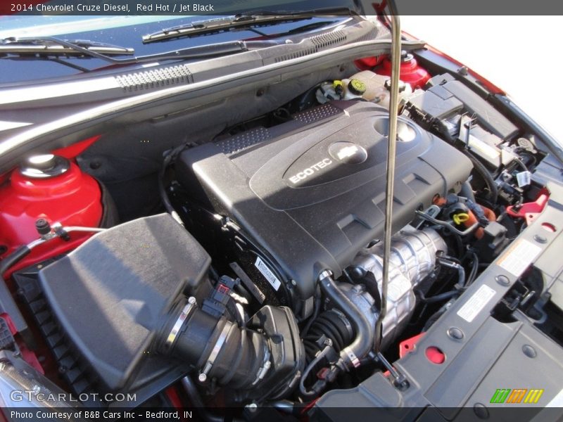 Red Hot / Jet Black 2014 Chevrolet Cruze Diesel