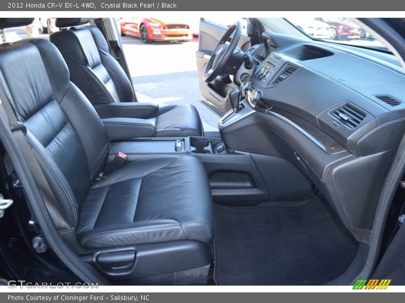 Crystal Black Pearl / Black 2012 Honda CR-V EX-L 4WD