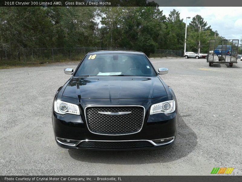 Gloss Black / Deep Mocha 2018 Chrysler 300 Limited AWD