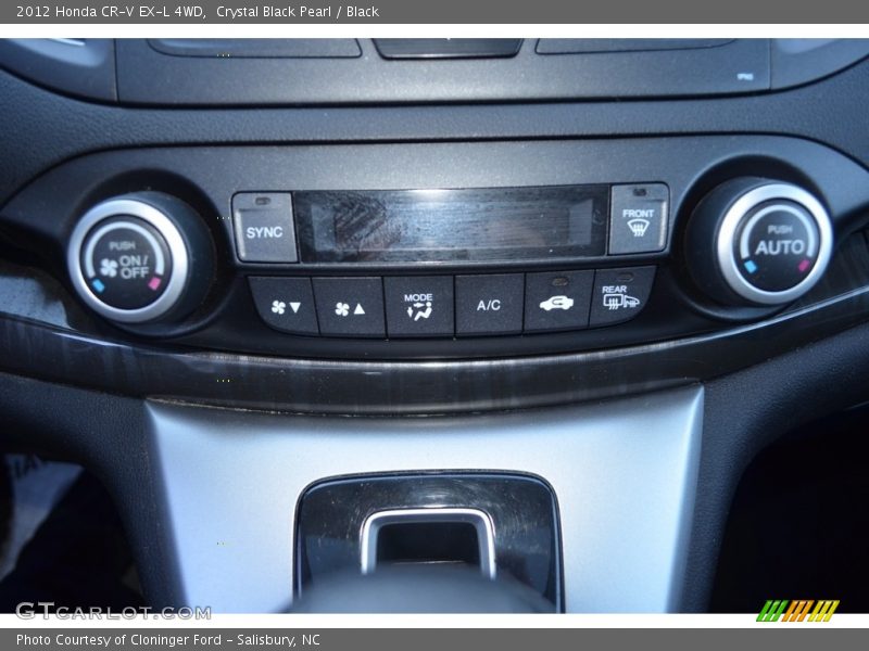 Crystal Black Pearl / Black 2012 Honda CR-V EX-L 4WD