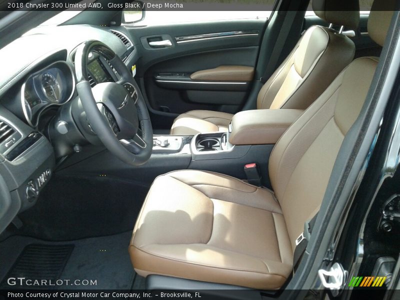 Gloss Black / Deep Mocha 2018 Chrysler 300 Limited AWD