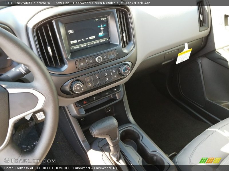 Deepwood Green Metallic / Jet Black/Dark Ash 2018 Chevrolet Colorado WT Crew Cab