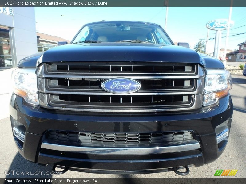 Shadow Black / Dune 2017 Ford Expedition Limited 4x4