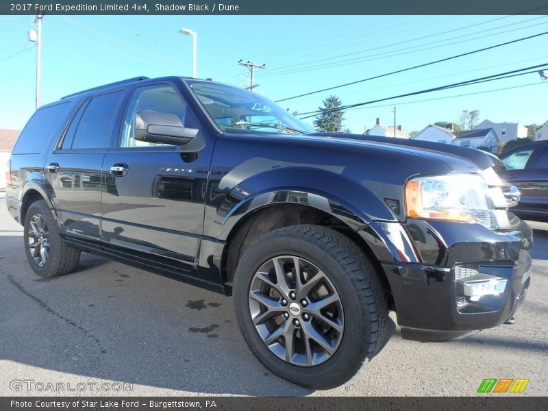 Shadow Black / Dune 2017 Ford Expedition Limited 4x4