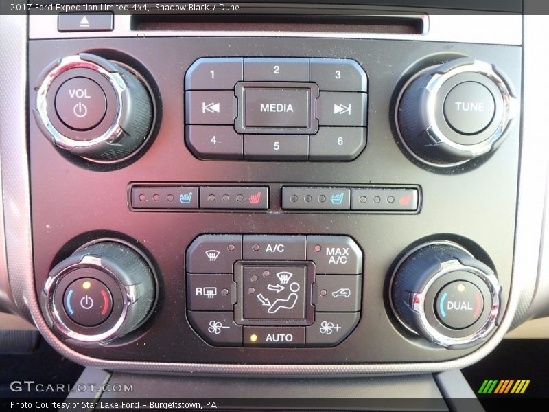 Shadow Black / Dune 2017 Ford Expedition Limited 4x4