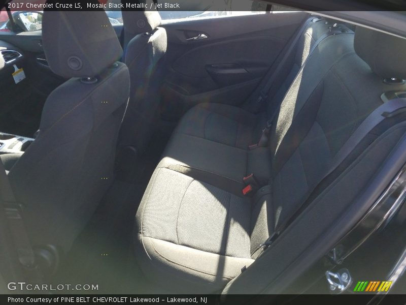 Mosaic Black Metallic / Jet Black 2017 Chevrolet Cruze LS