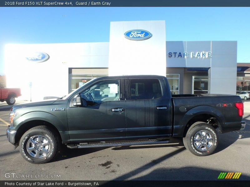 Guard / Earth Gray 2018 Ford F150 XLT SuperCrew 4x4