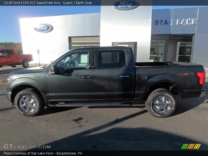 Guard / Earth Gray 2018 Ford F150 XLT SuperCrew 4x4