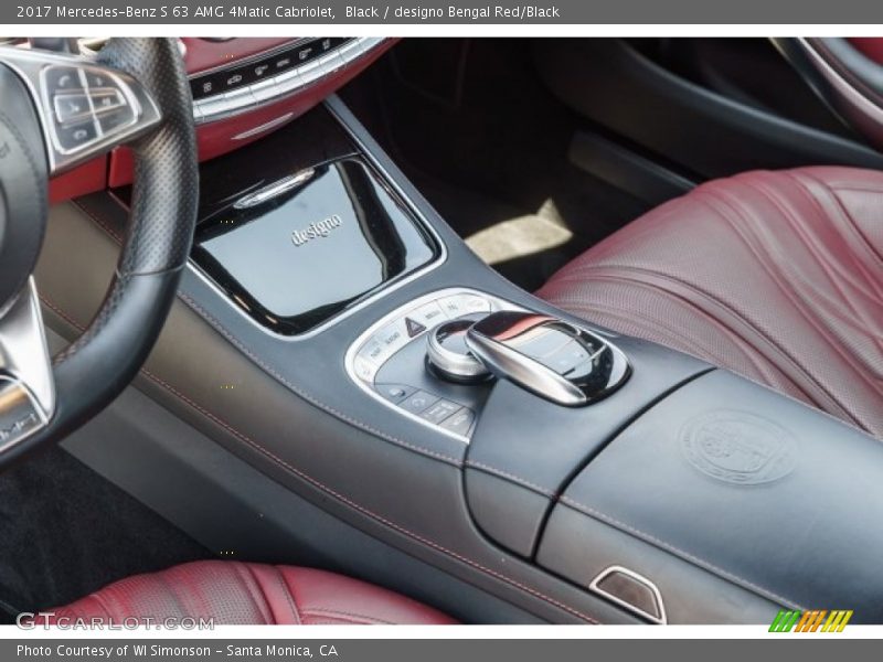 Black / designo Bengal Red/Black 2017 Mercedes-Benz S 63 AMG 4Matic Cabriolet
