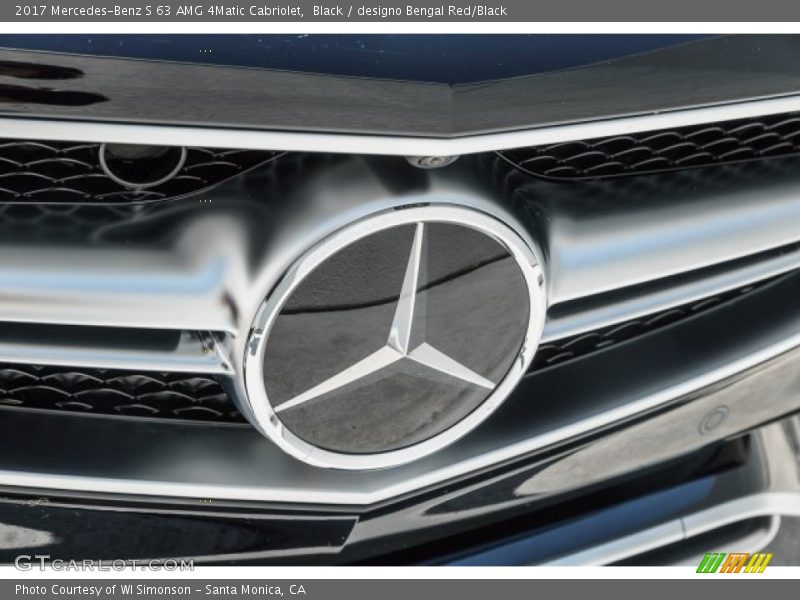 Black / designo Bengal Red/Black 2017 Mercedes-Benz S 63 AMG 4Matic Cabriolet