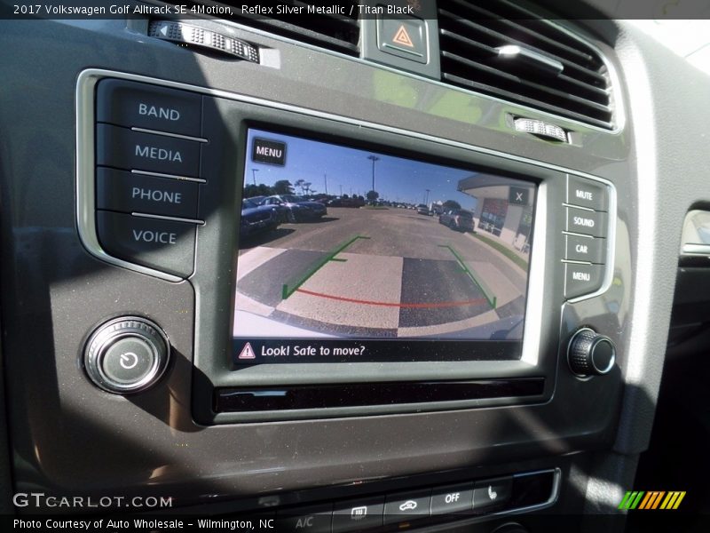 Reflex Silver Metallic / Titan Black 2017 Volkswagen Golf Alltrack SE 4Motion