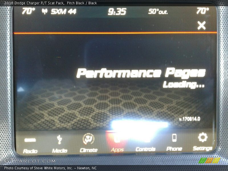Pitch Black / Black 2018 Dodge Charger R/T Scat Pack
