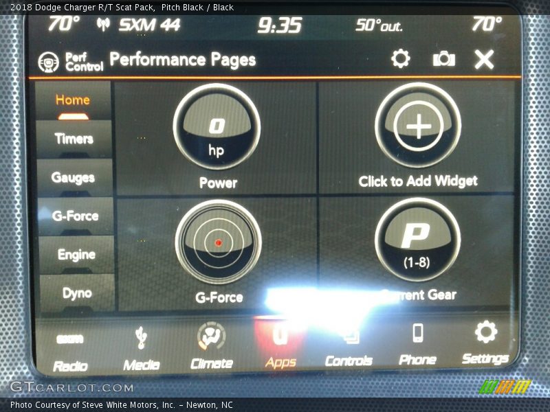 Pitch Black / Black 2018 Dodge Charger R/T Scat Pack