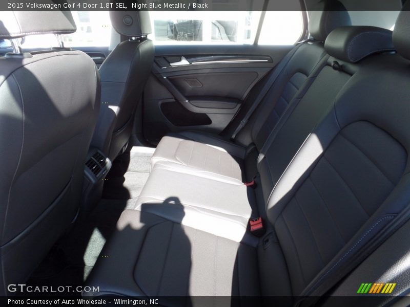 Night Blue Metallic / Black 2015 Volkswagen Golf 4 Door 1.8T SEL